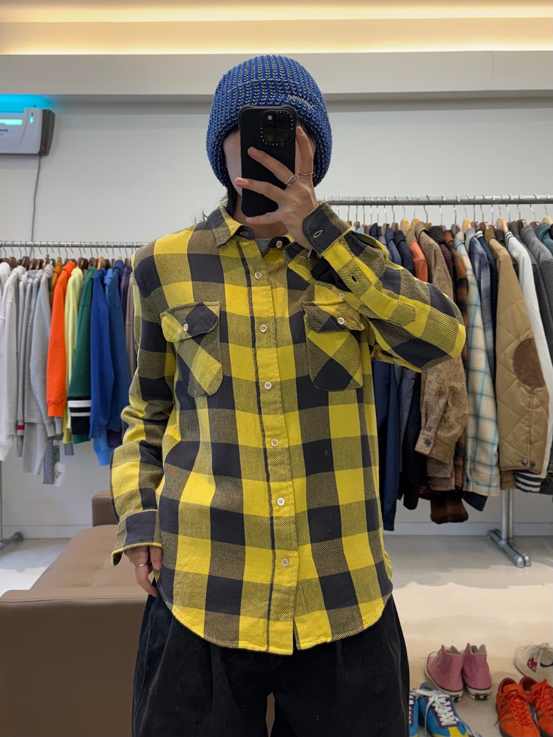 리바이스 웨스턴 체크 셔츠 상품이미지5