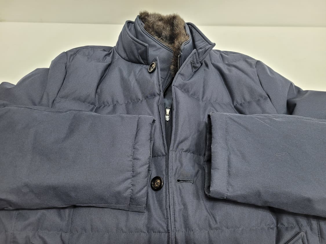 TUXY 턱시 구스 다운 패딩 코트 /  남 100 네이비 상품이미지5