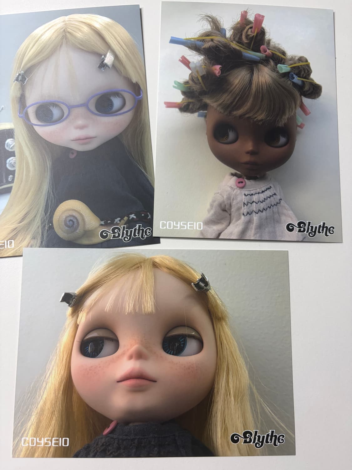 코이세이오 브라이스돌 포토카드 새제품 3종 판매 상품이미지1