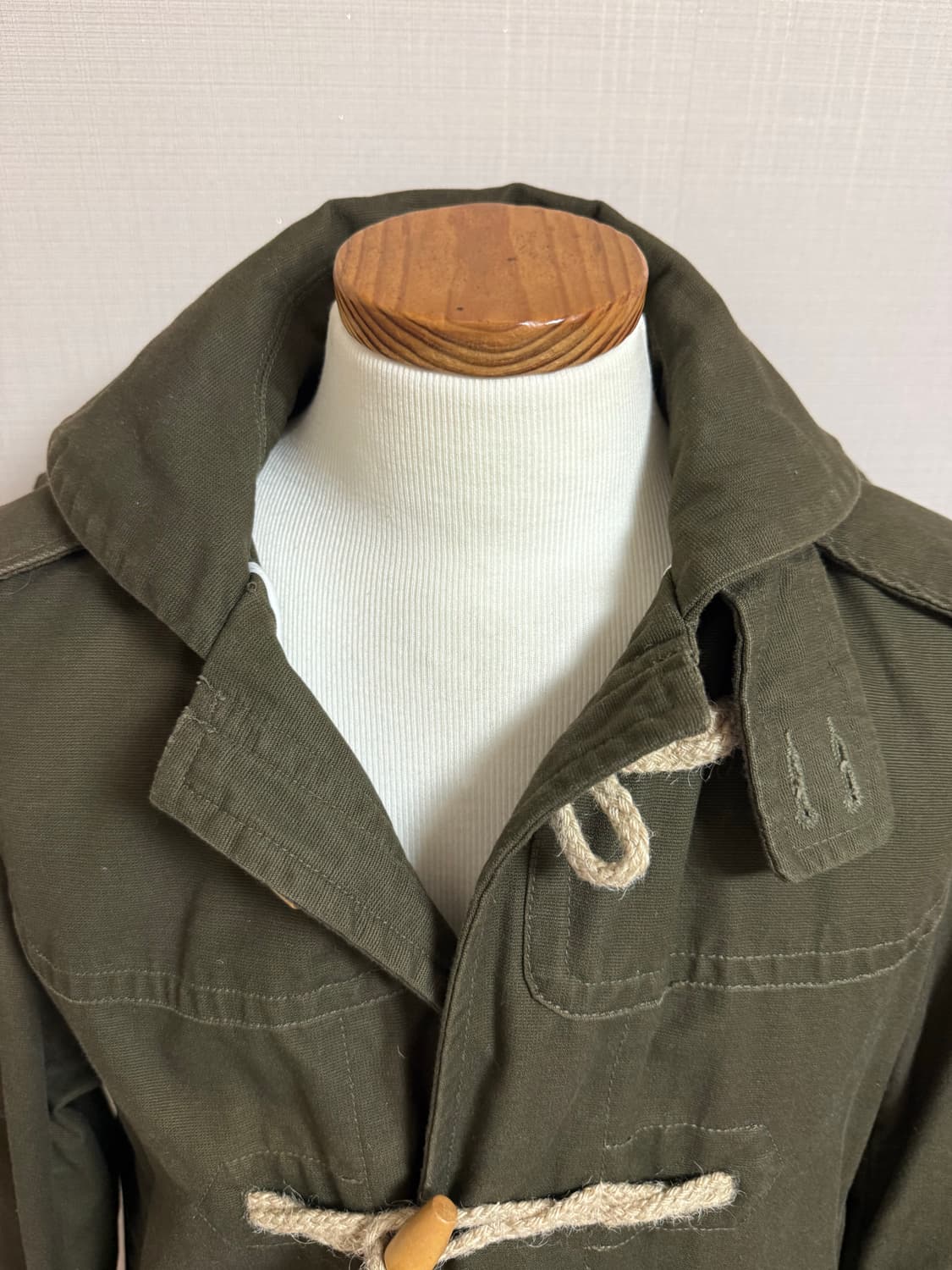 프리즘웍스 더플코트 면자켓 상품이미지3