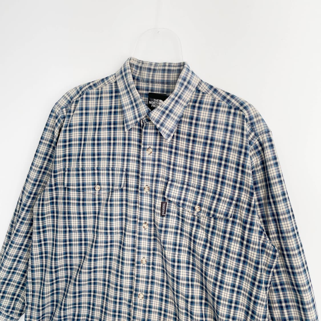 F1 노스페이스 체크셔츠 100사이즈 상품이미지2