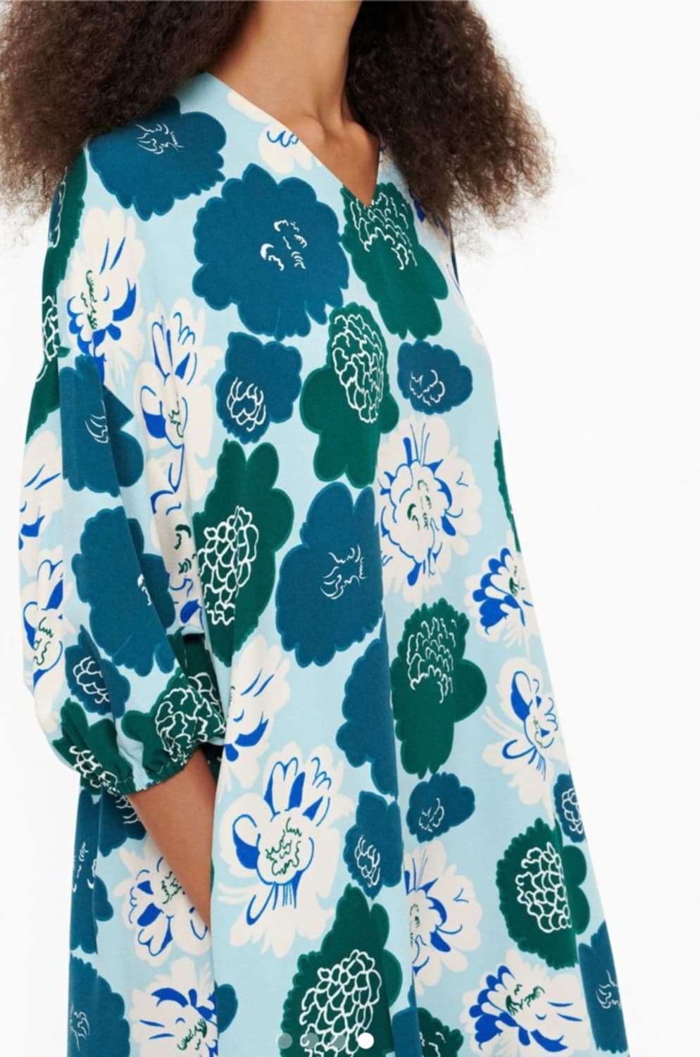 마리메꼬 플라워 롱 원피스(66-77) 상품이미지4