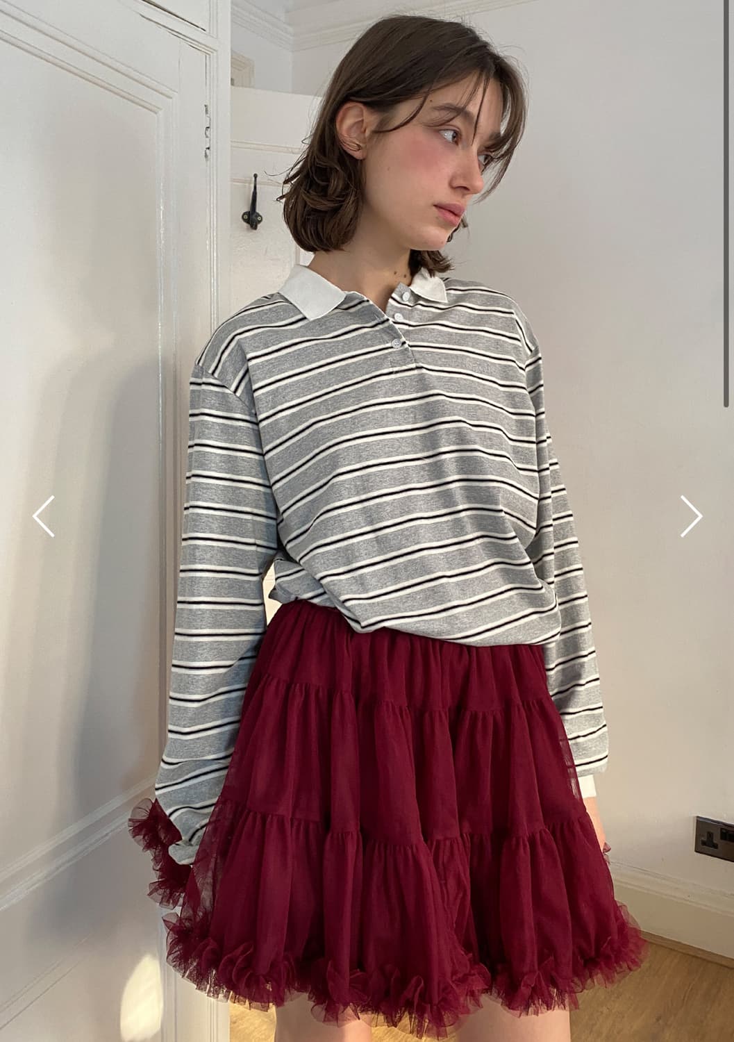 시눈 Stripe PK Shirt 스트라이프 셔츠 상품이미지1