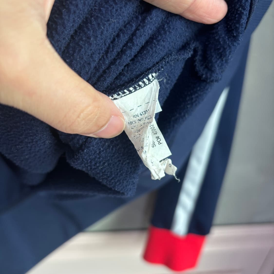 폴로 랄프로렌 USA 져지 트랙탑 집업 네이비 상품이미지3