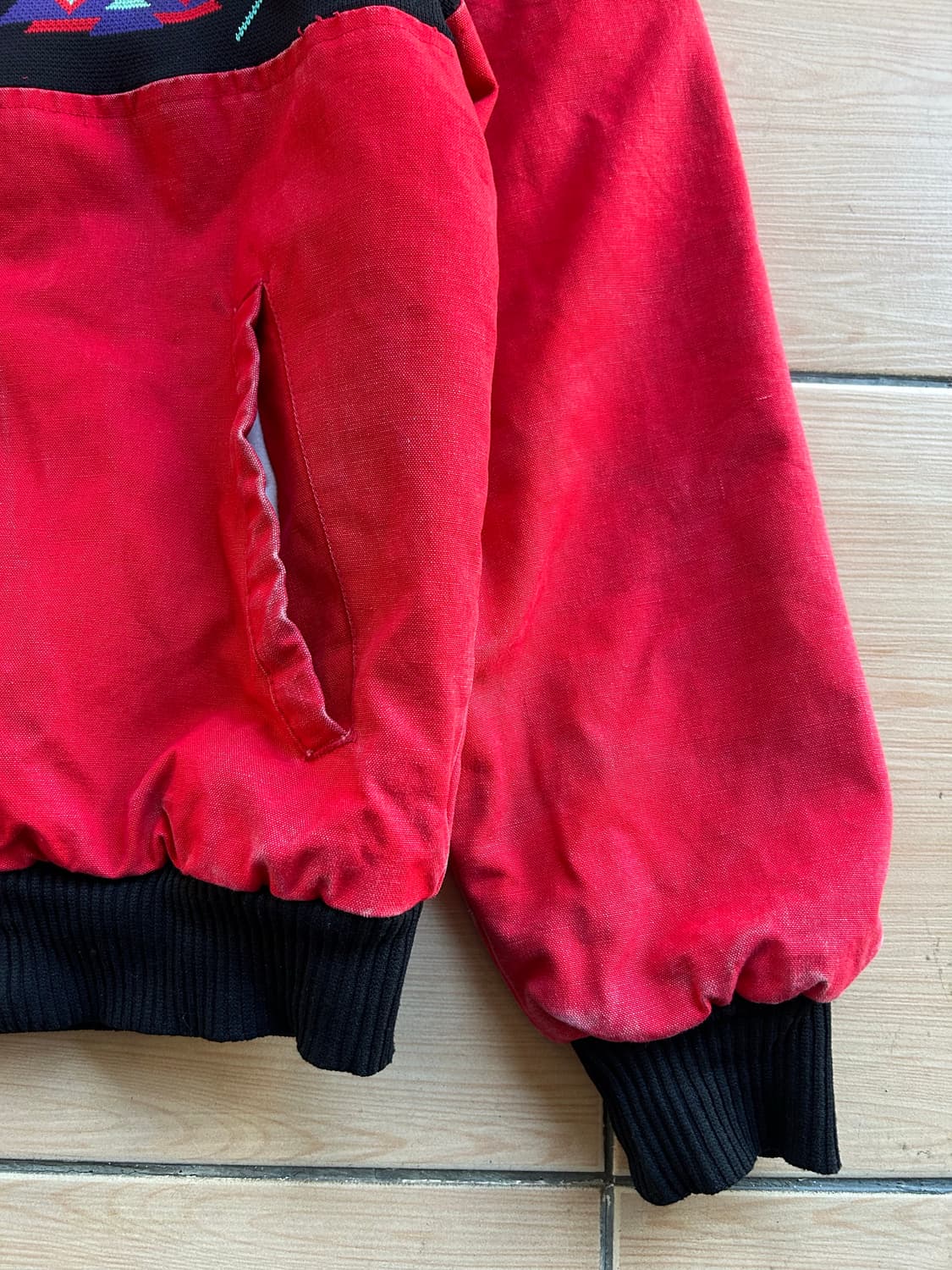 80,90‘s James davis 아즈텍 워크자켓 상품이미지4