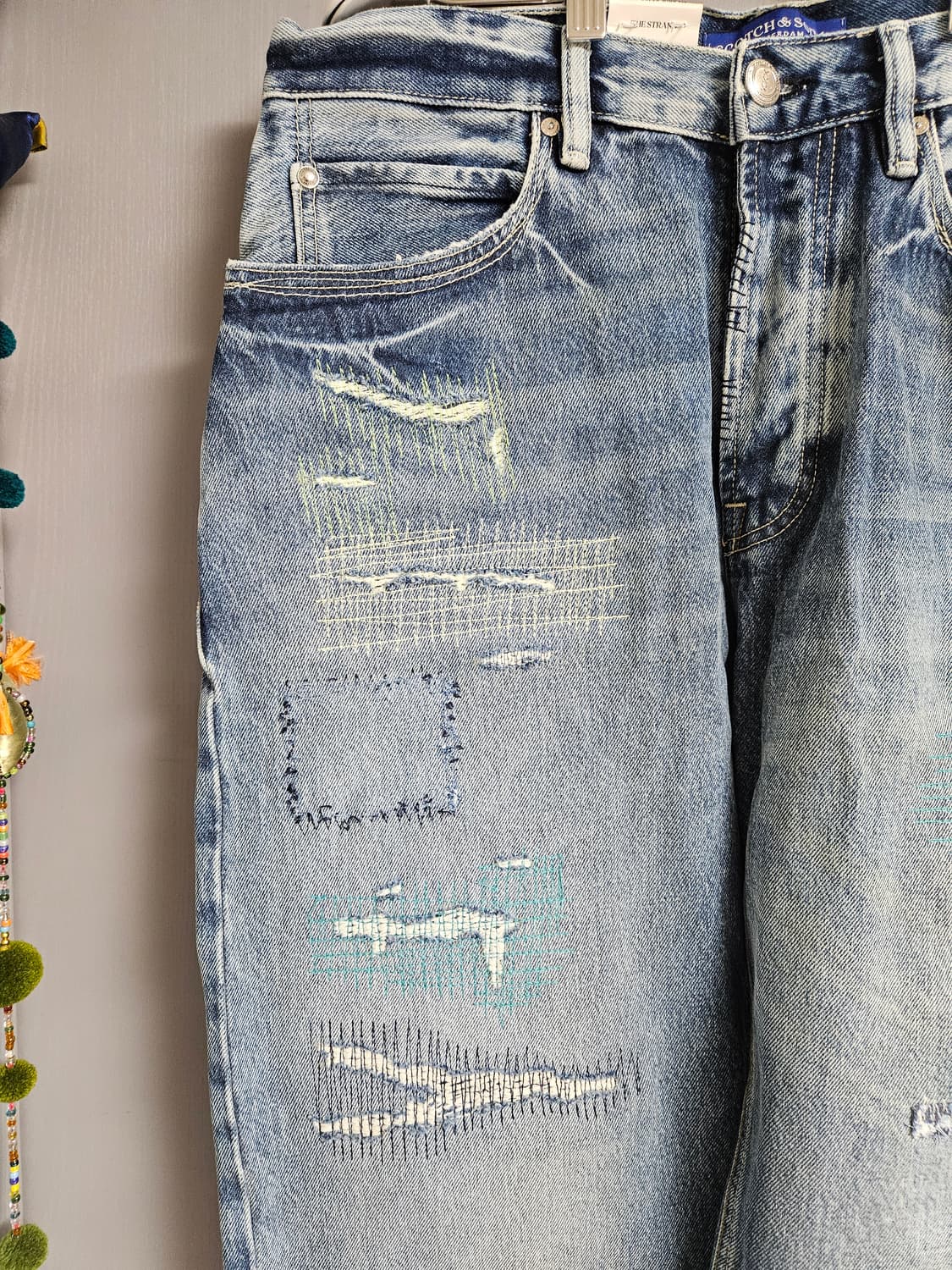 스카치 앤 소다 데미지 워싱 청바지 33/32 상품이미지2