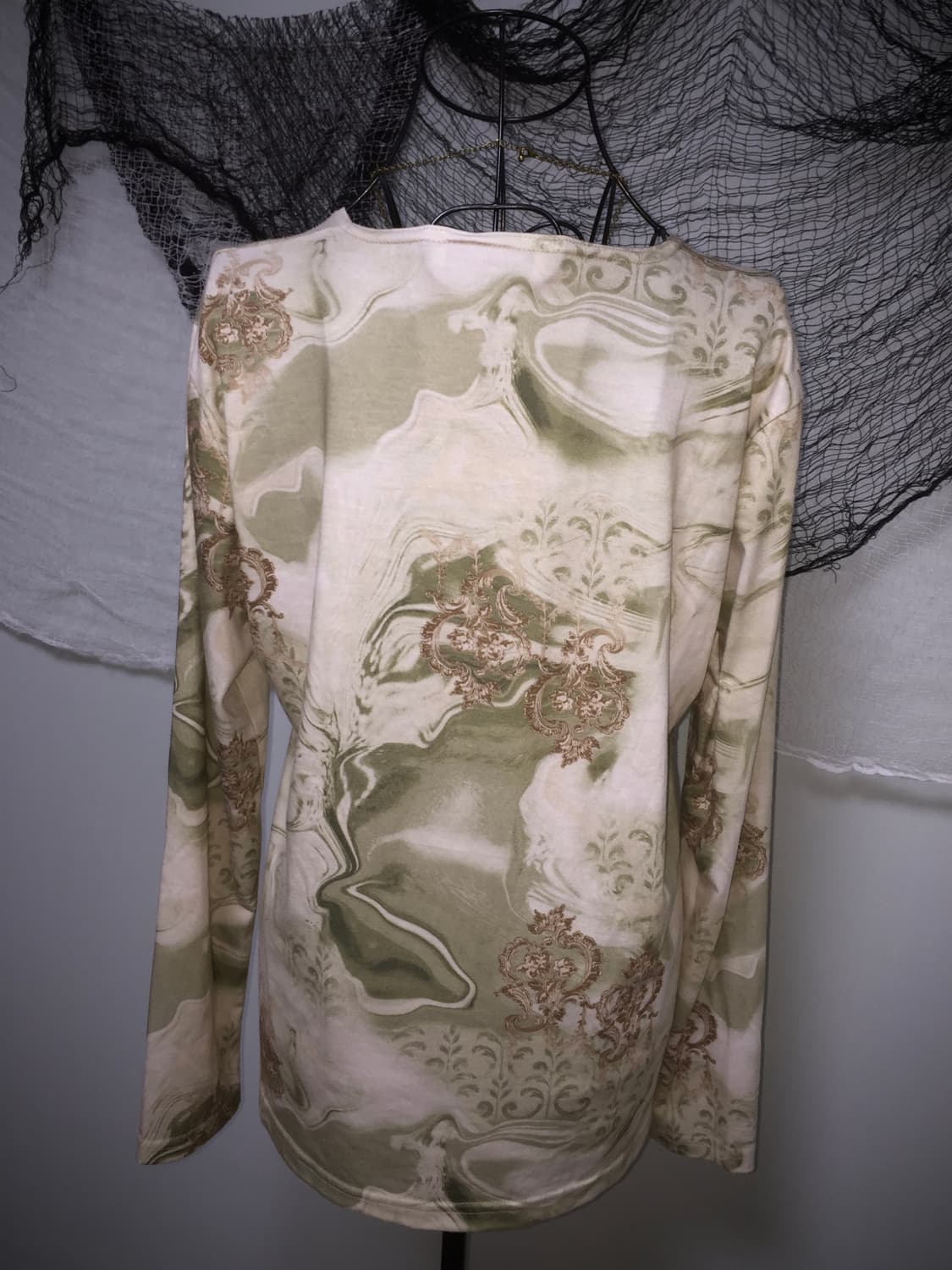 UGO REALI oriental flower long T 상품이미지6