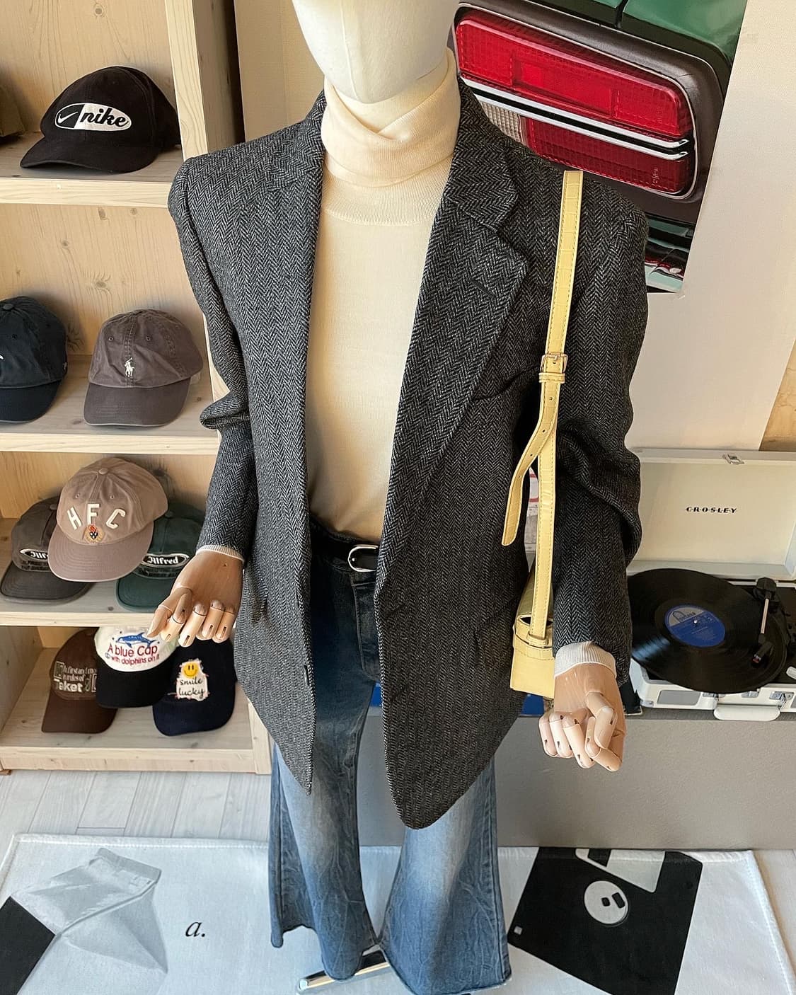 버버리 헤링본 울 자켓 상품이미지5