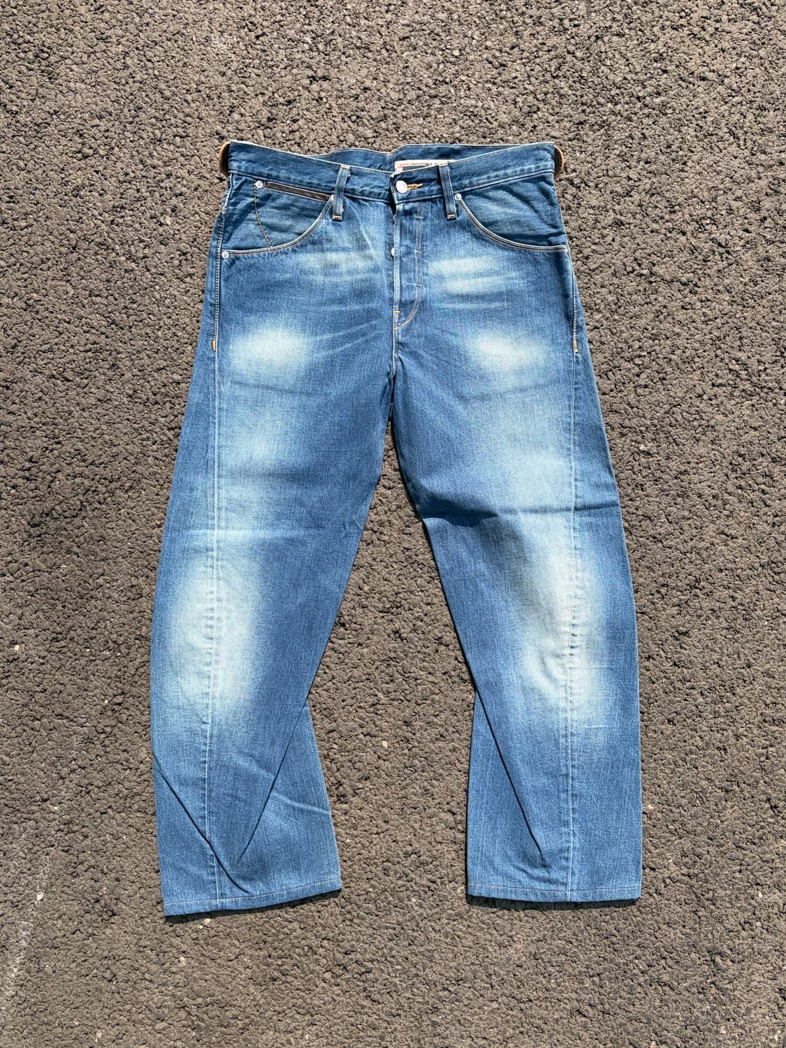 유럽판 리바이스 엔지니어드 진 레더 신치백 상품이미지3