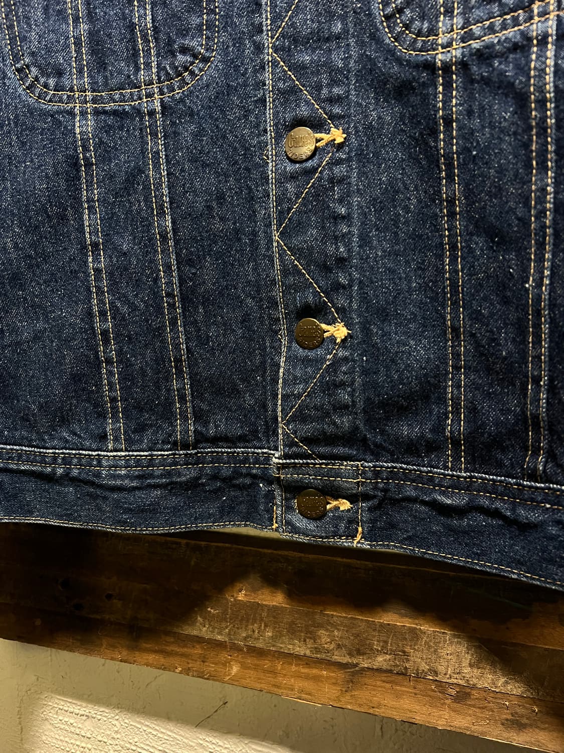 [M]슈가케인 Lee Riders 복각 3세대 데님 트러커 자켓 상품이미지5