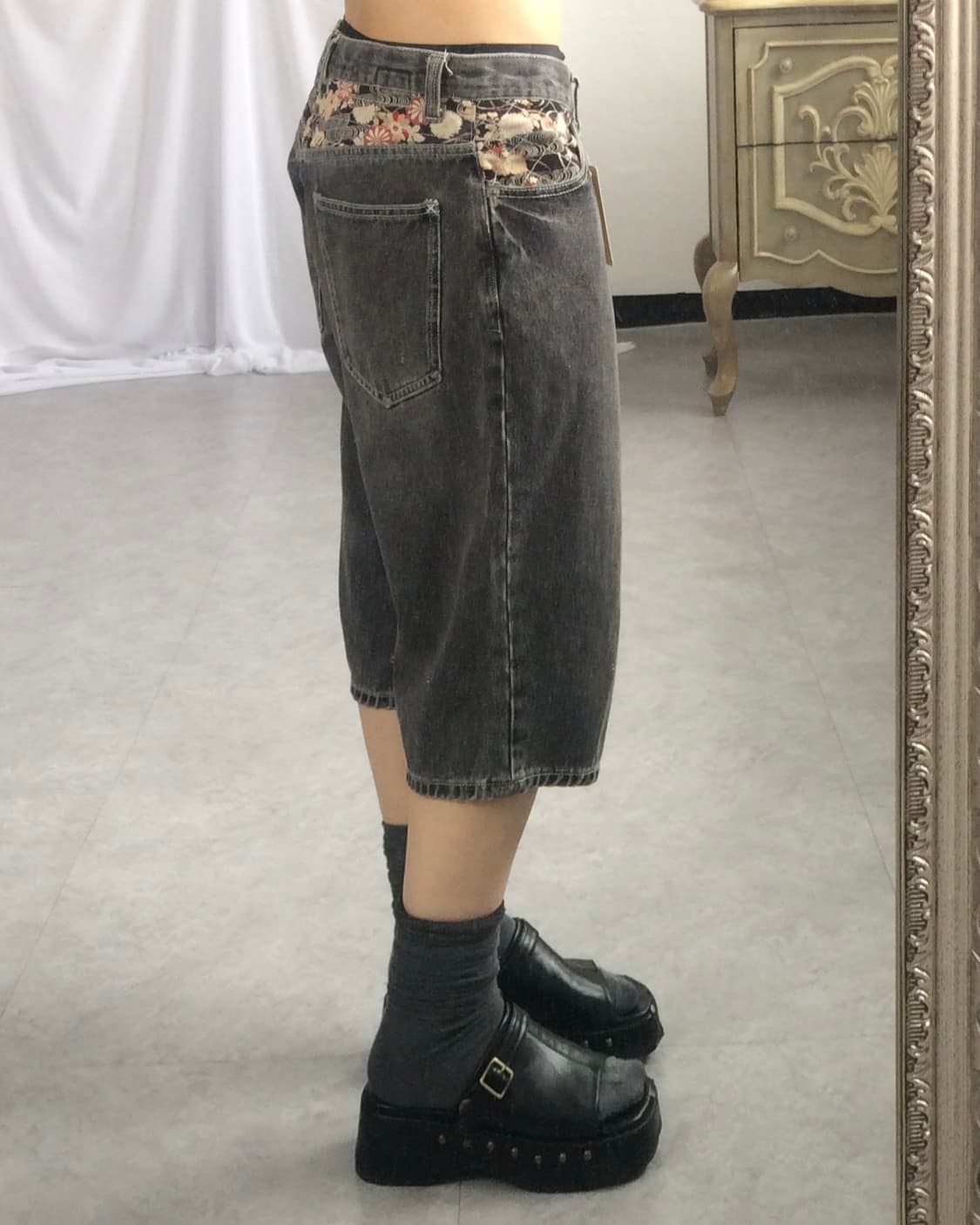 Oriental patch point short 상품이미지8