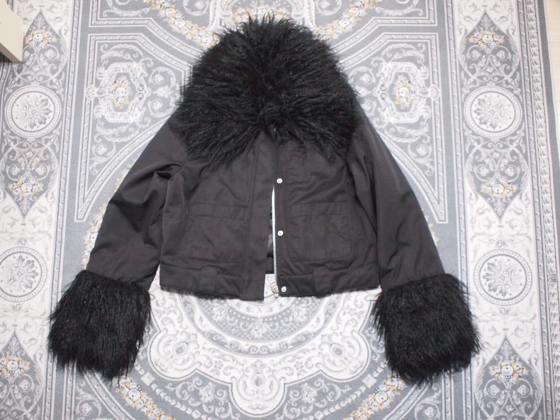 & other stories neck fur puffer jacket 상품이미지1