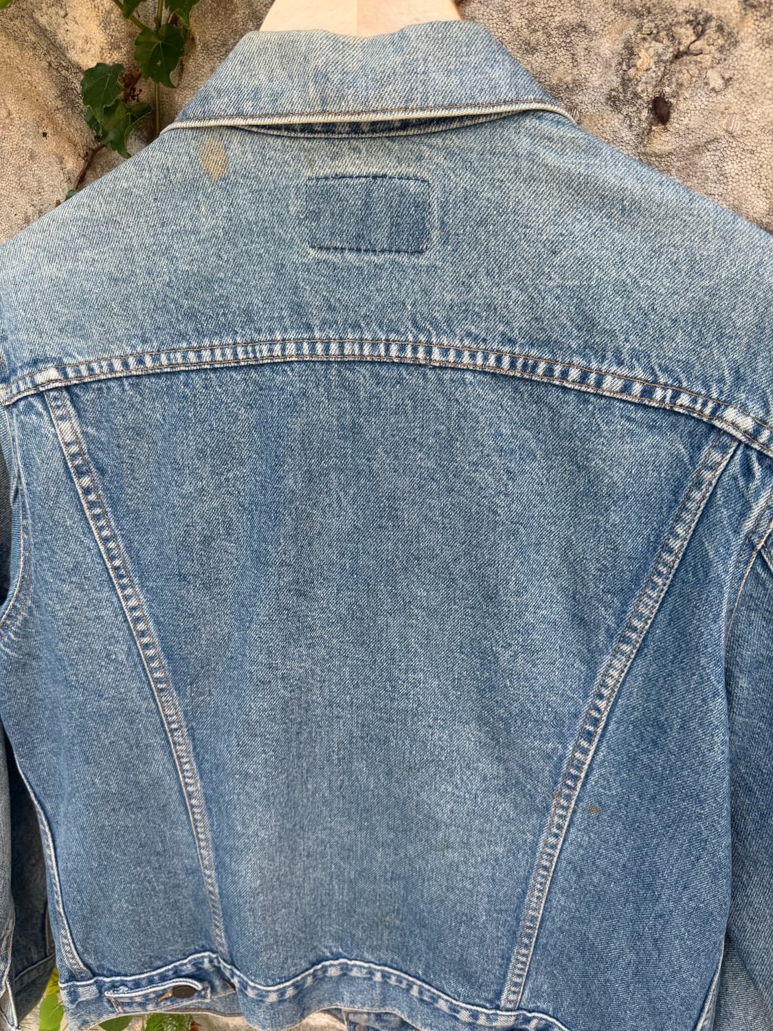 80s levis 리바이스 3rd 커스텀 usa 데님 트러커 자켓 상품이미지4