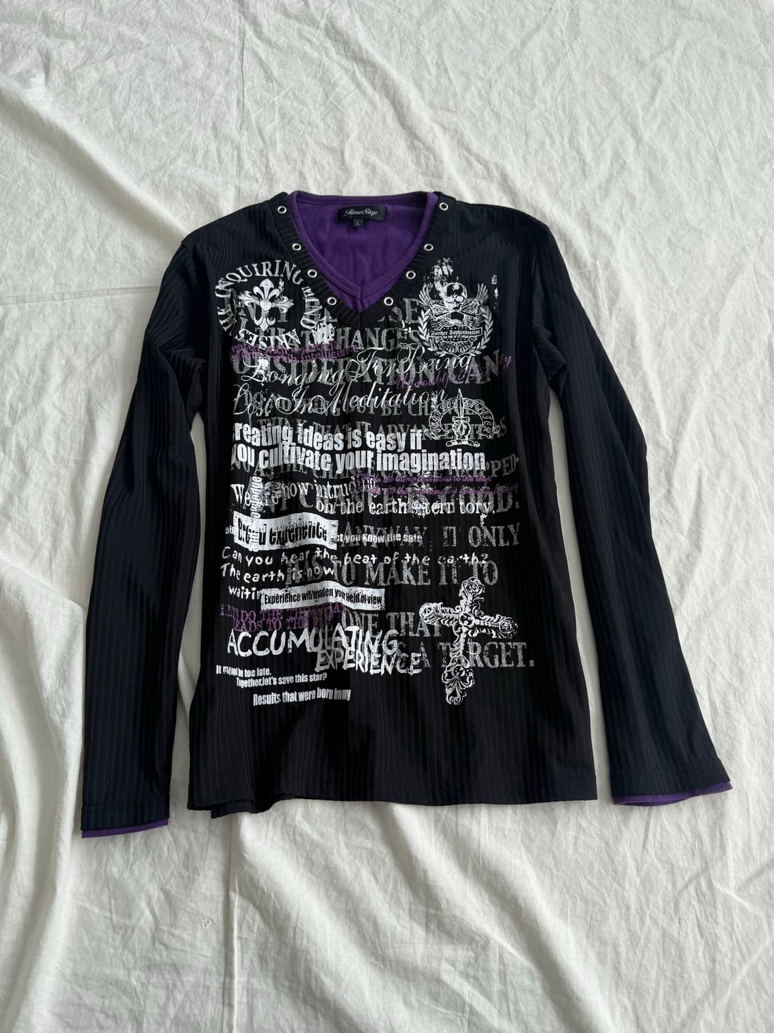 펑크 너드 락시크 레이어드 롱슬리브 상품이미지1