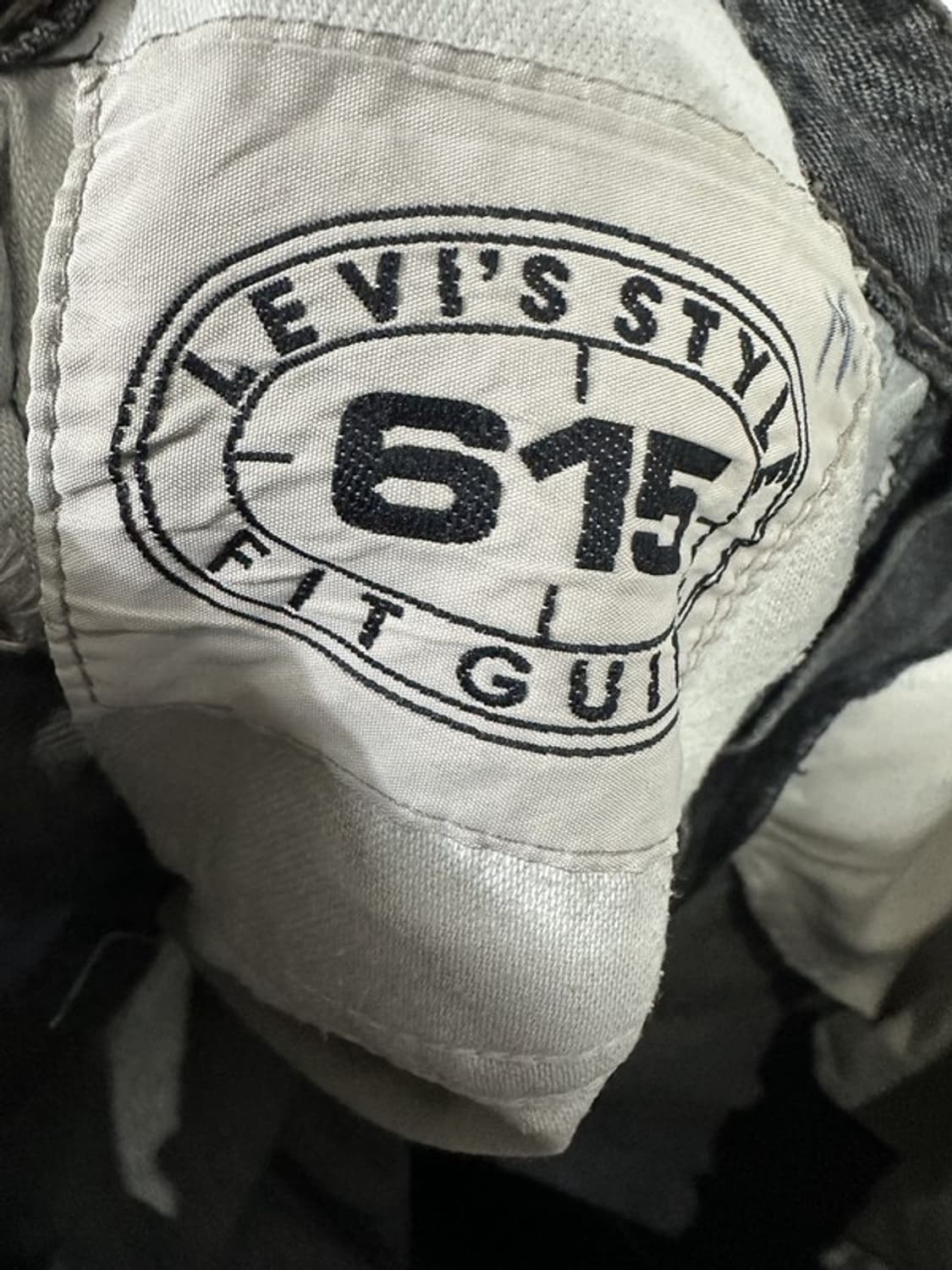 [W33L34] LEVI'S 리바이스615 90s 흑청 오렌지탭빈티지 상품이미지5