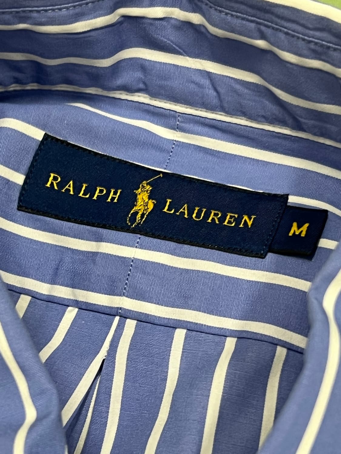 (M) 랄프로렌 핑크포니 스트라이프 셔츠 상품이미지4