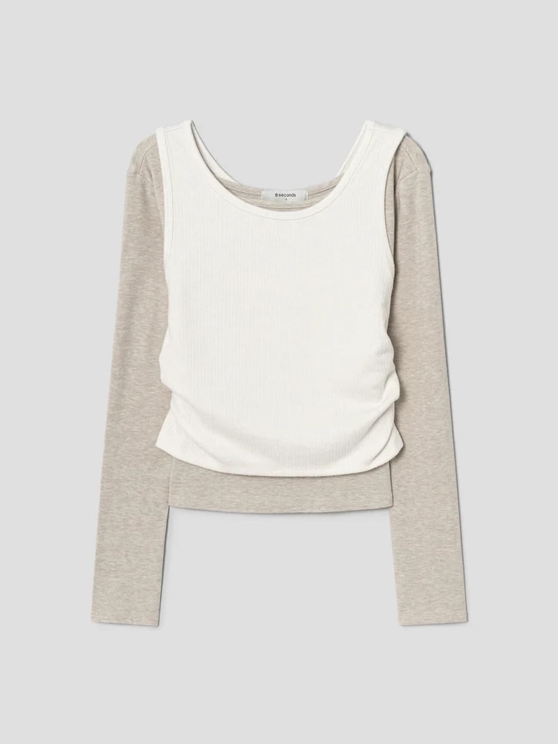 에잇세컨즈 레이어드 긴소매 티셔츠 상품이미지2