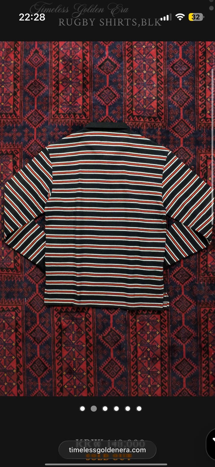 버드노트 RUGBY SHIRTS PINK 42 상품이미지3