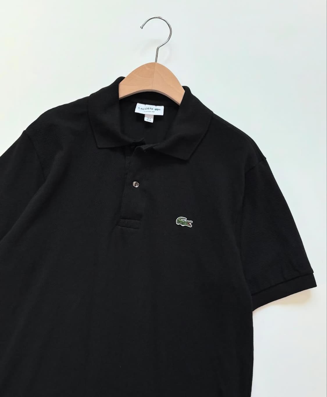 Lacoste 라코스테 블랙컬러 PK 티셔츠 상품이미지3