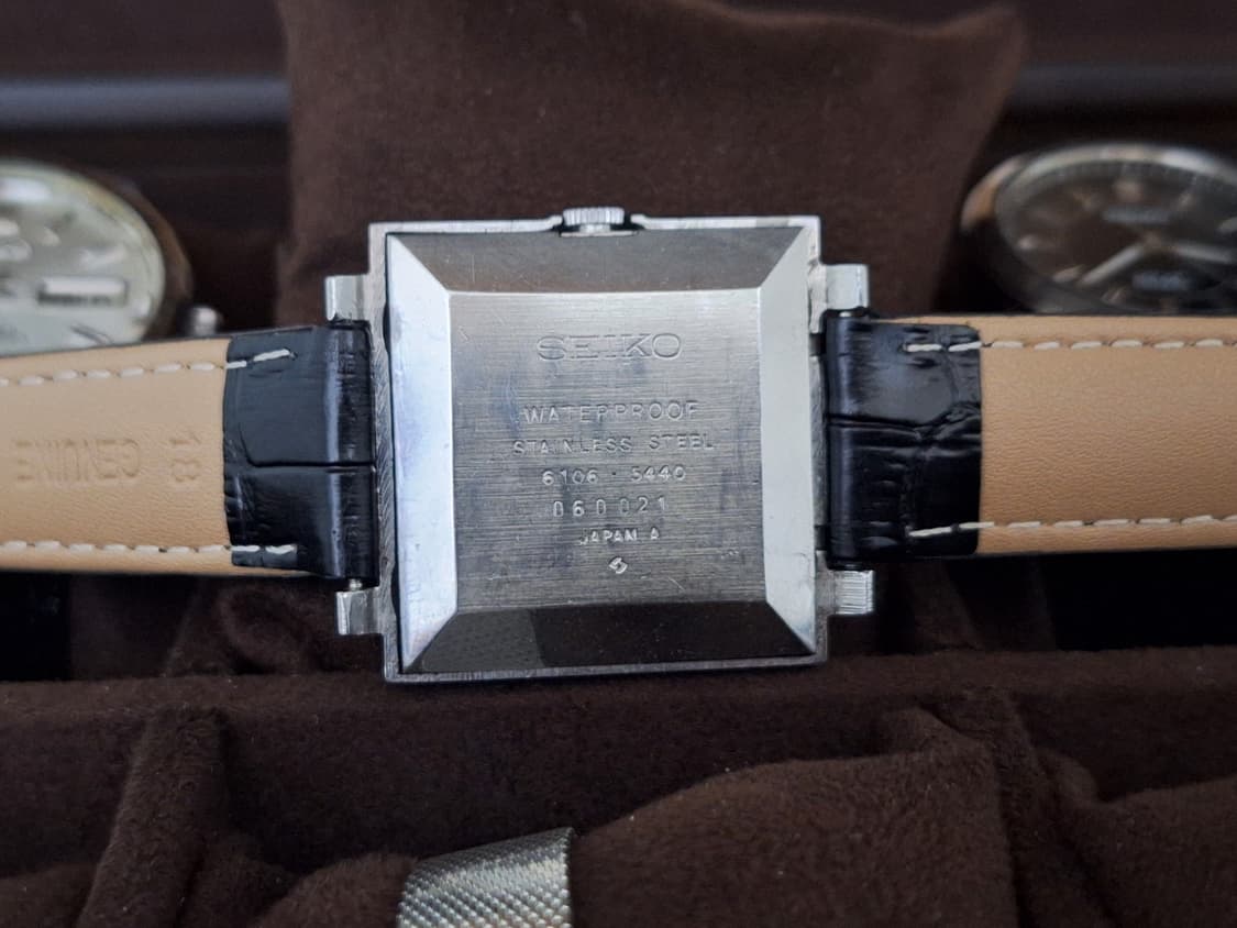 세이코 70s 빈티지 탱크프레임 오토매틱 시계 판매합니다 상품이미지4