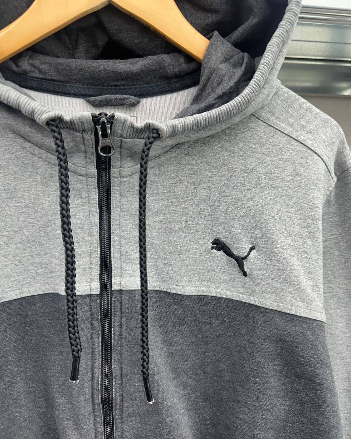 (WOMEN)퓨마 크롭 후드-M1742 상품이미지3