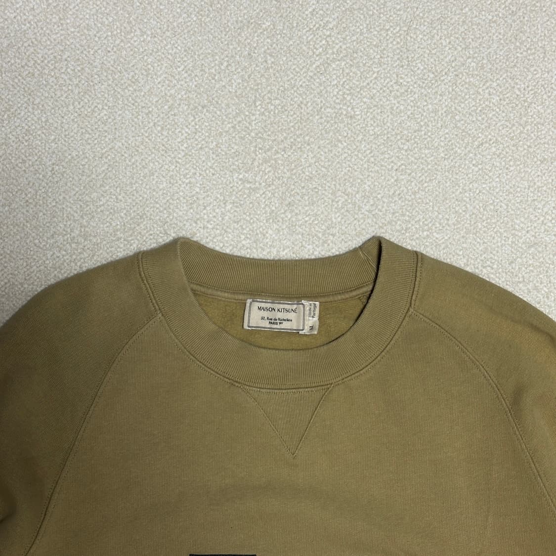 메종키츠네 MK패치 컬리지 맨투맨 상품이미지5