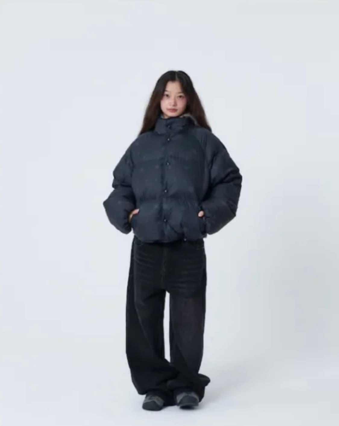 aeae STAR PUFFER DOWN JACKET [BLACK] 1 상품이미지5
