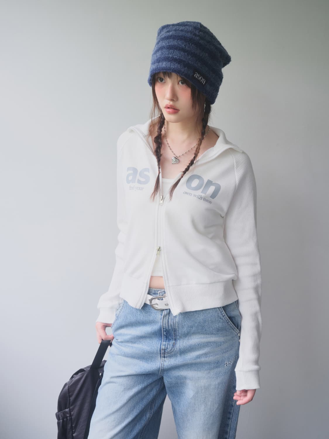SALT ZIP-UP / WHITE 상품이미지3