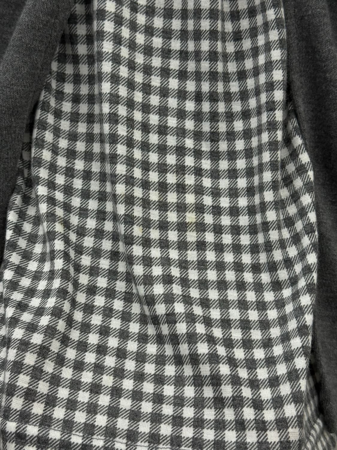 nini lack 체크 레이어드 탑 상품이미지4