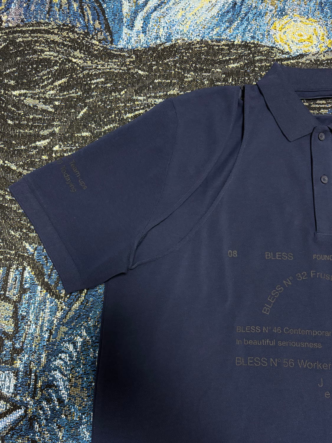 BLESS Nº68 Polo-oho Navy Blue 상품이미지2