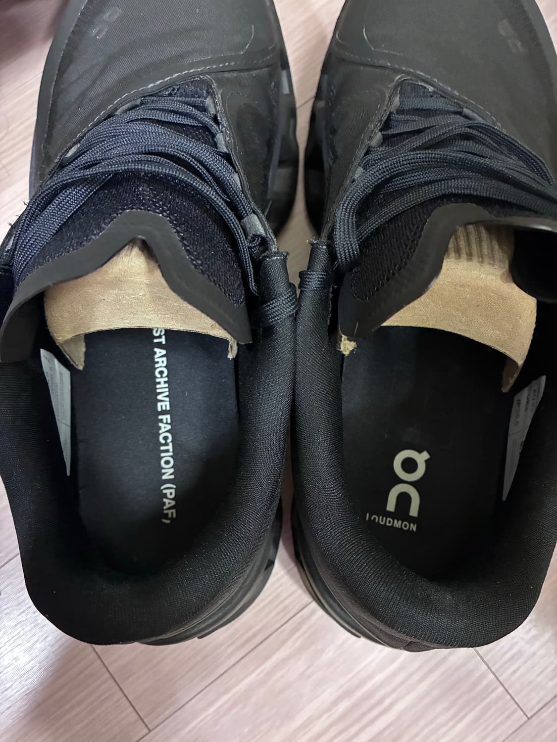 파프 온러닝 클라우드몬스터2 블랙 265 상품이미지3