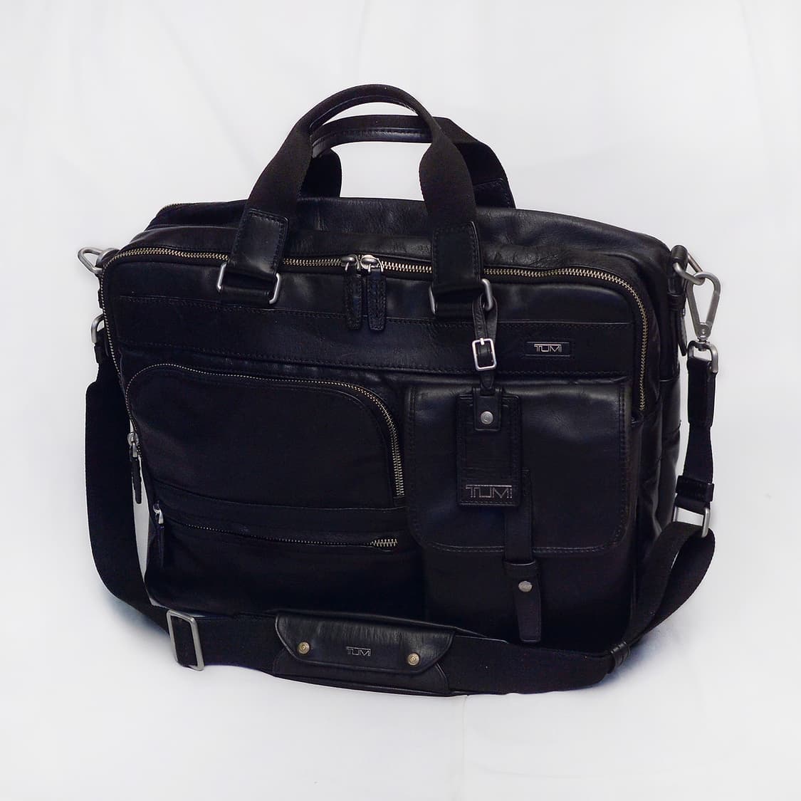 투미 (TUMI) 알파 라레도 블랙 나파레더 가죽 브리프케이스 상품이미지1