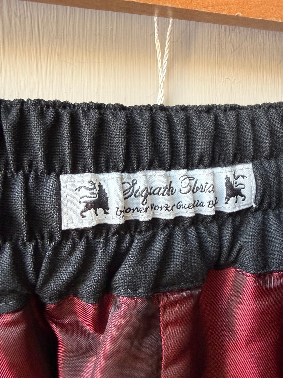 사스콰치패브릭스 벨벳 와이드팬츠 M(-32in) 상품이미지6