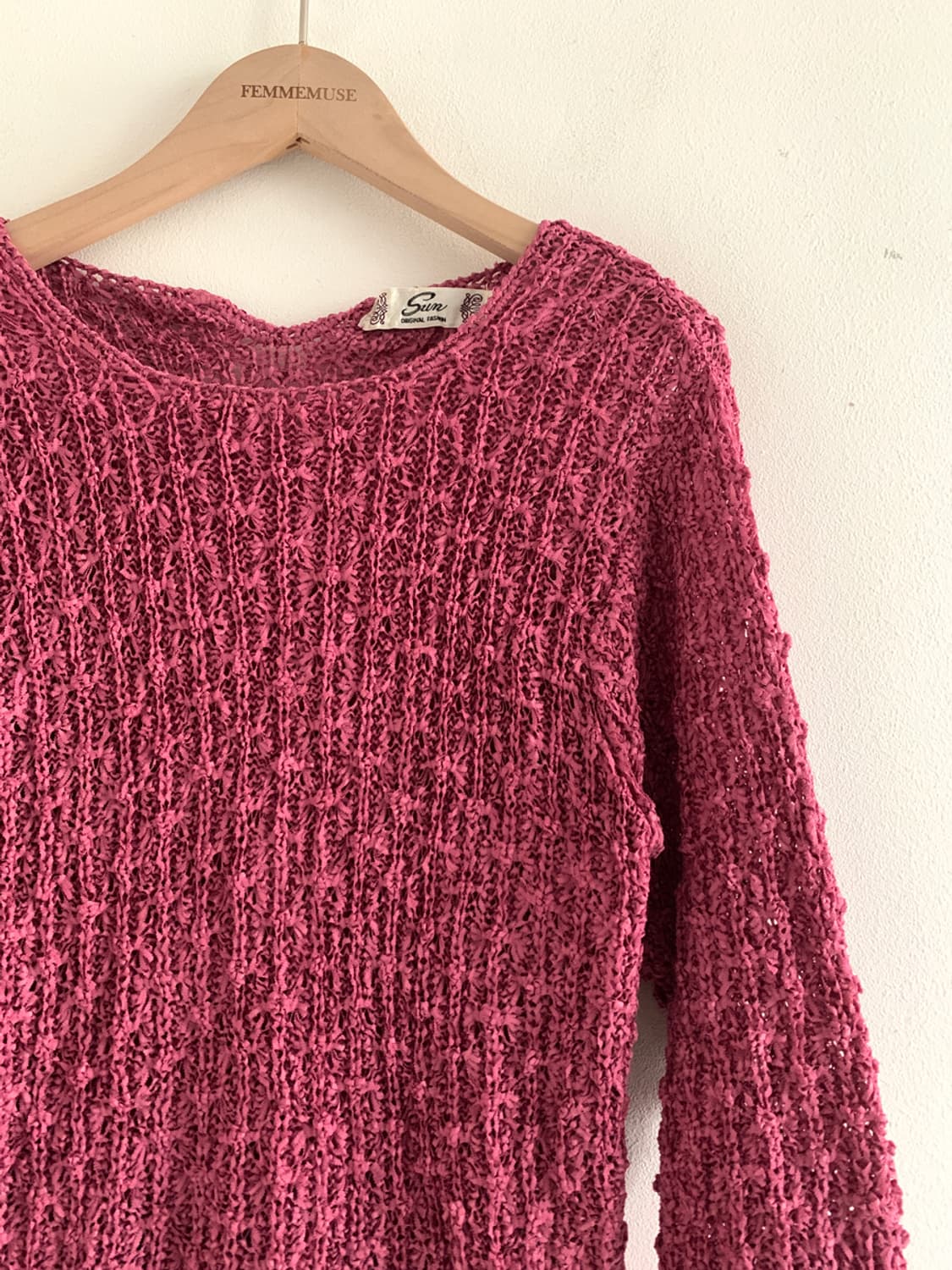 Net Long Sleeve Knit 상품이미지3