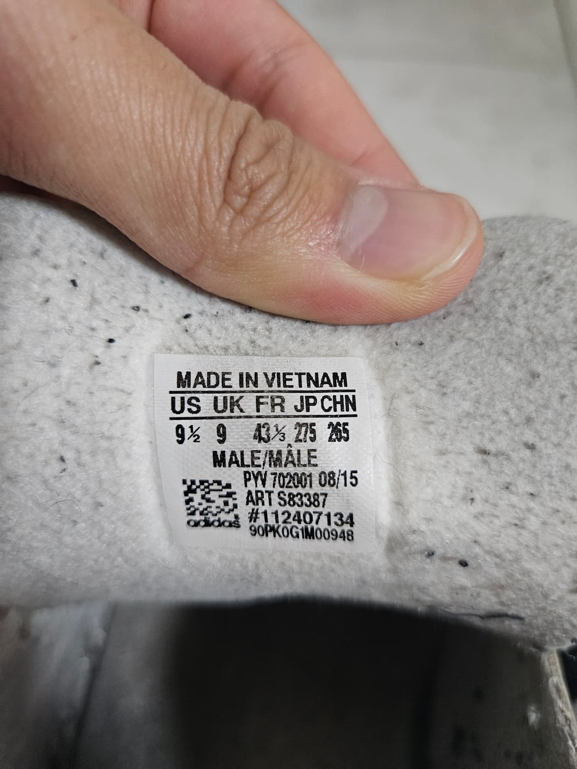 아디다스 슈퍼스타  니고 베어풋 275 상품이미지8