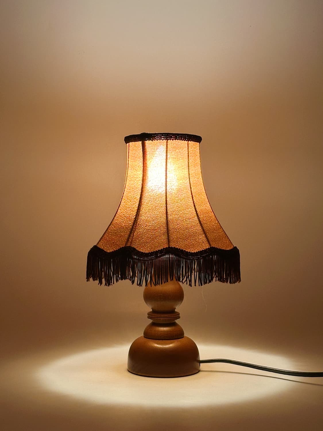 70’s 독일 VEB 빈티지 패브릭 테이블 조명 램프 레트로 앤틱 미드센 상품이미지6