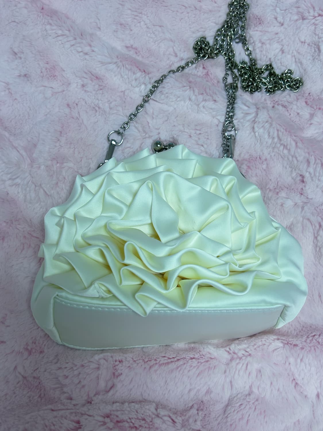 일리고 플라워 복조리 백 크림  상품이미지3