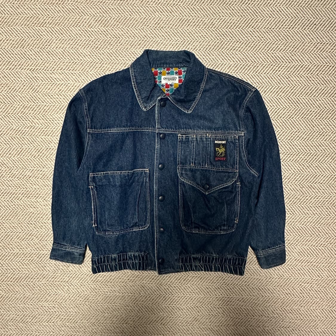 MISSONI sport italy made denim jacket 상품이미지1