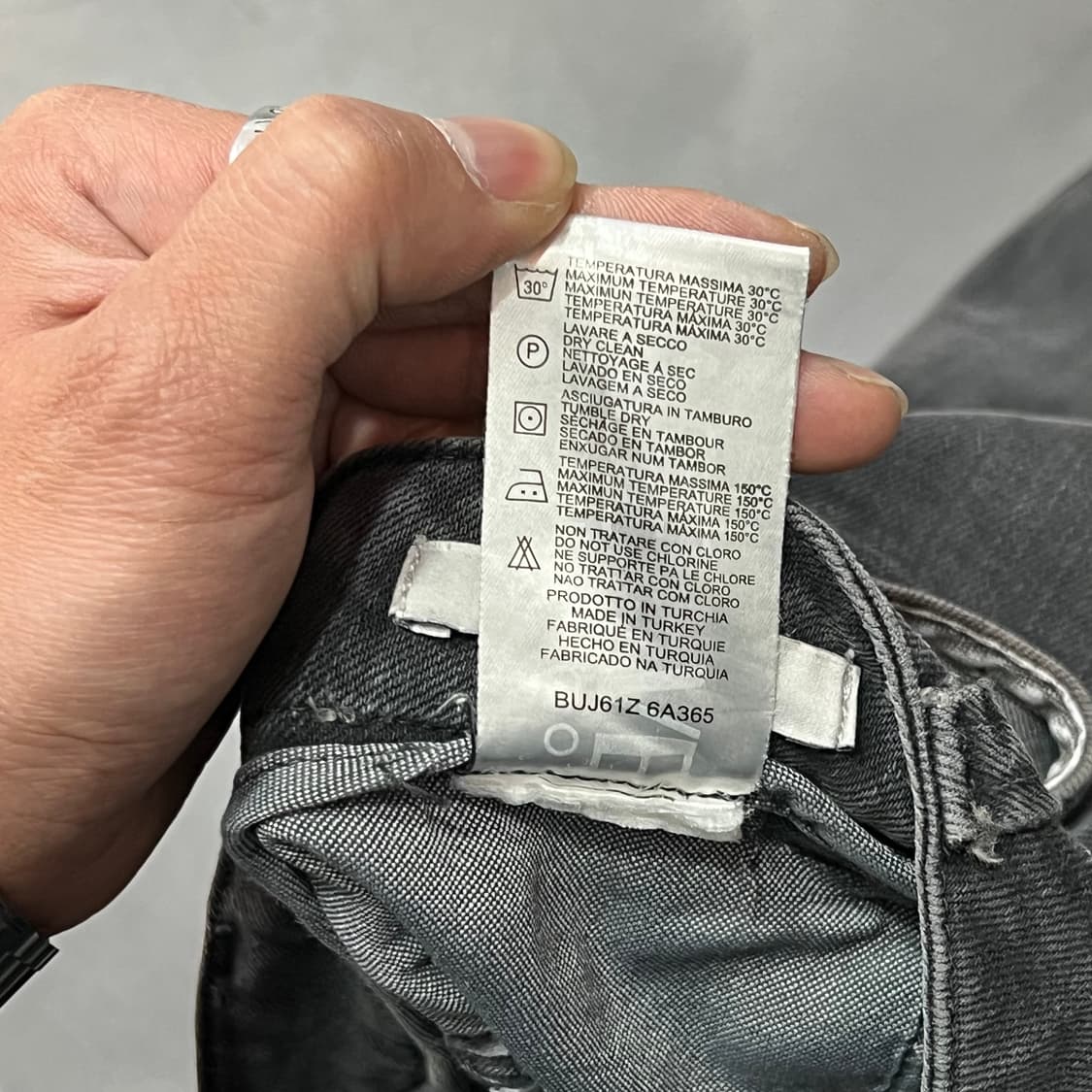  베르사체 컬랙션 데님 팬츠 y14942 상품이미지8