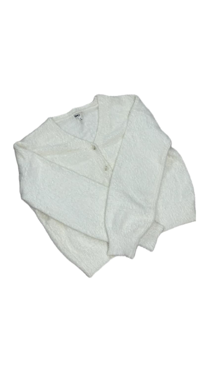 스파오 앙고라 가디건 아이보리 M 상품이미지1