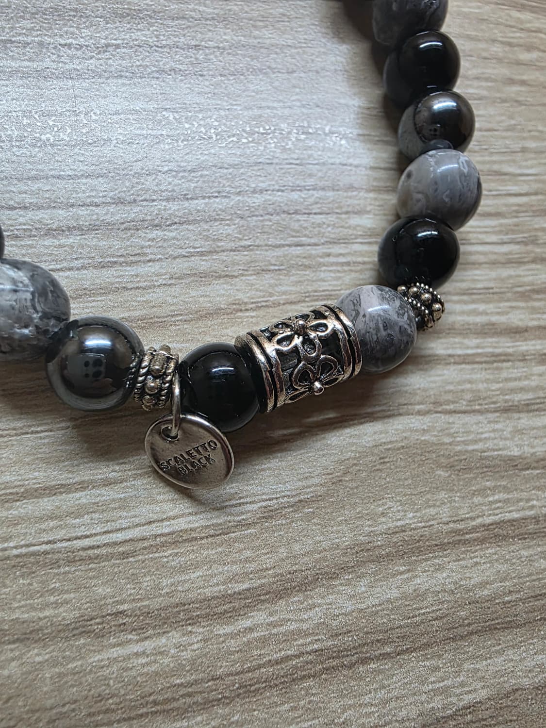 SCALETTO BLACK 원석 팔찌 (릴보이 착용) 상품이미지2