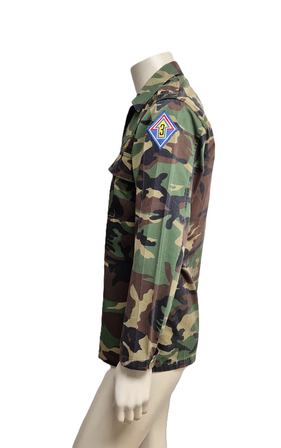 육군 구형 3기갑여단 병장 초기형 동계 전투복 상의 자켓 (L) 상품이미지2