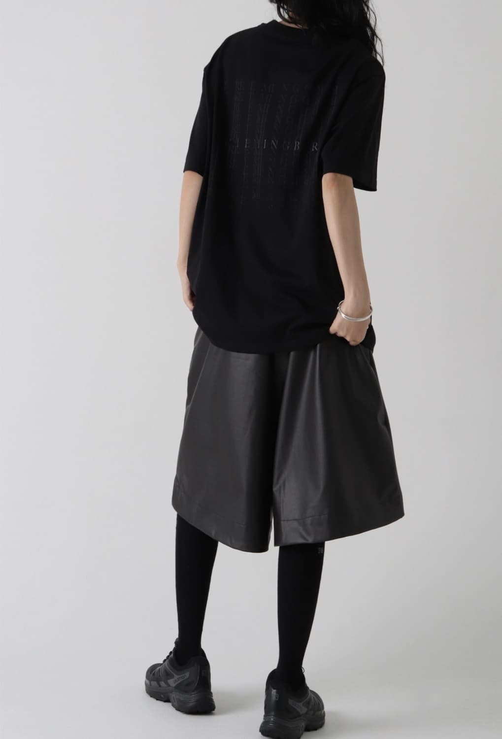 Morning-cut Leather Half Pants [ Brown] 상품이미지3