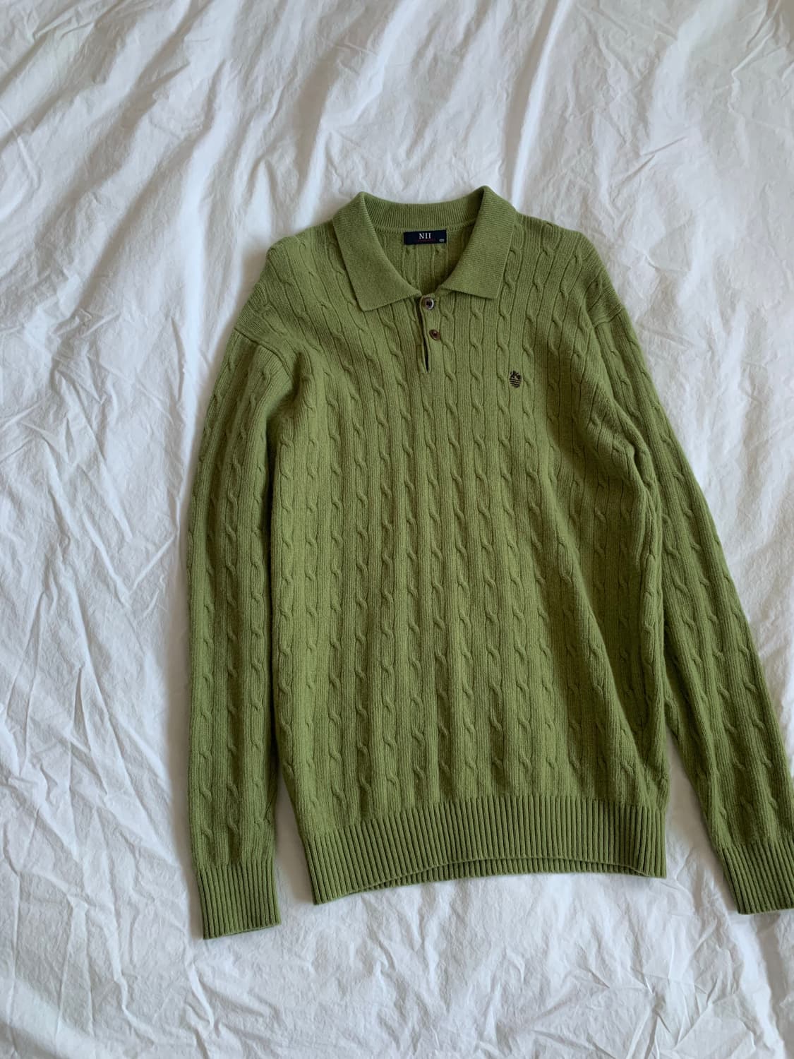 올리브 카라 니트 상품이미지2