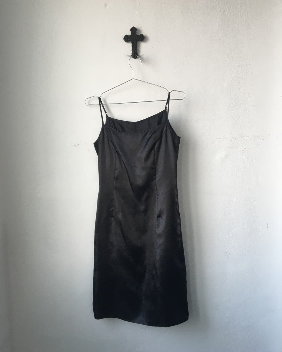 Satin sleeveless onepiece 상품이미지3