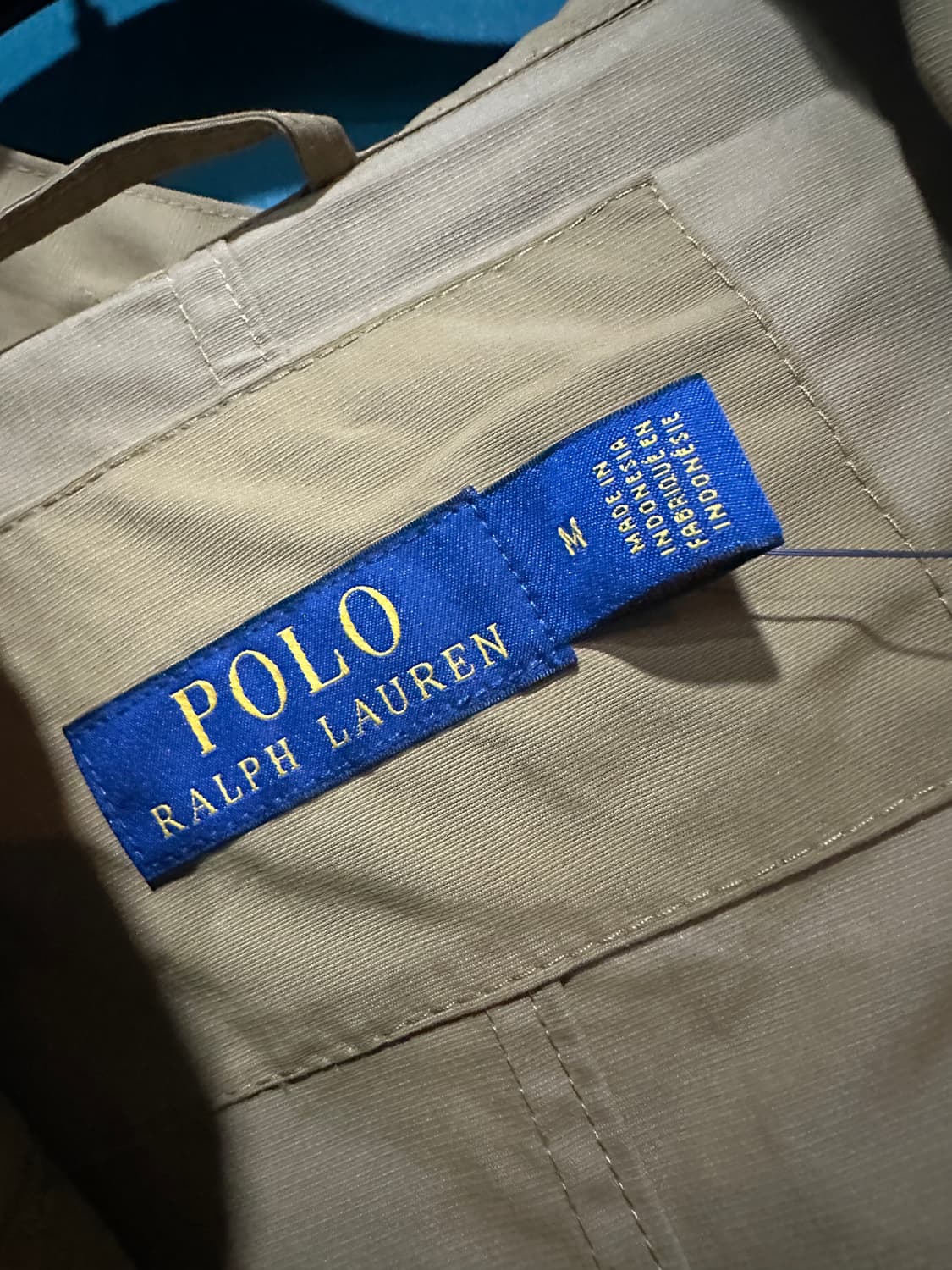 새제품 폴로m-65 야상 바람막이 머스타드100 상품이미지3