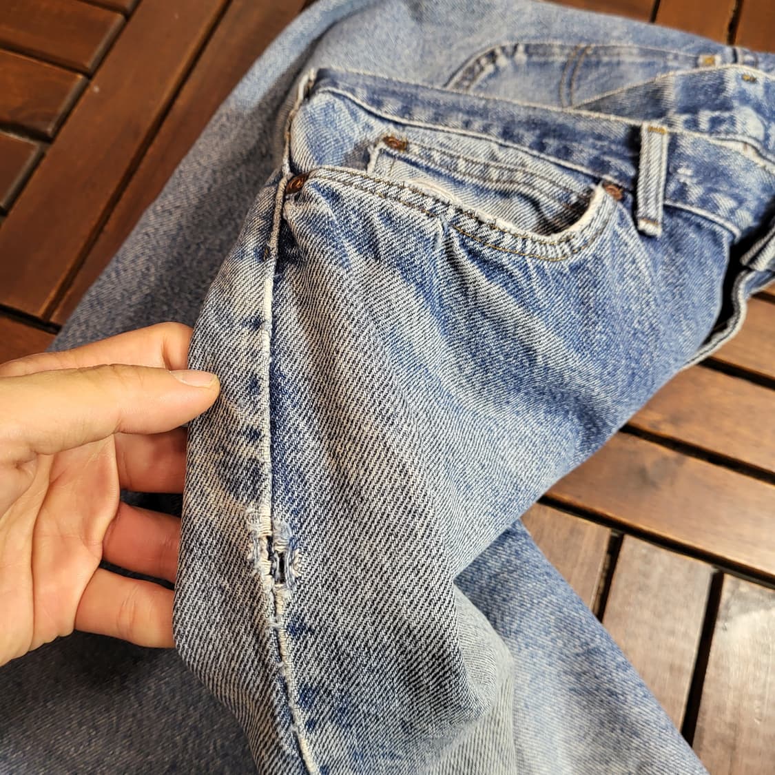 90s LEE 청바지 (33) made in USA 상품이미지9