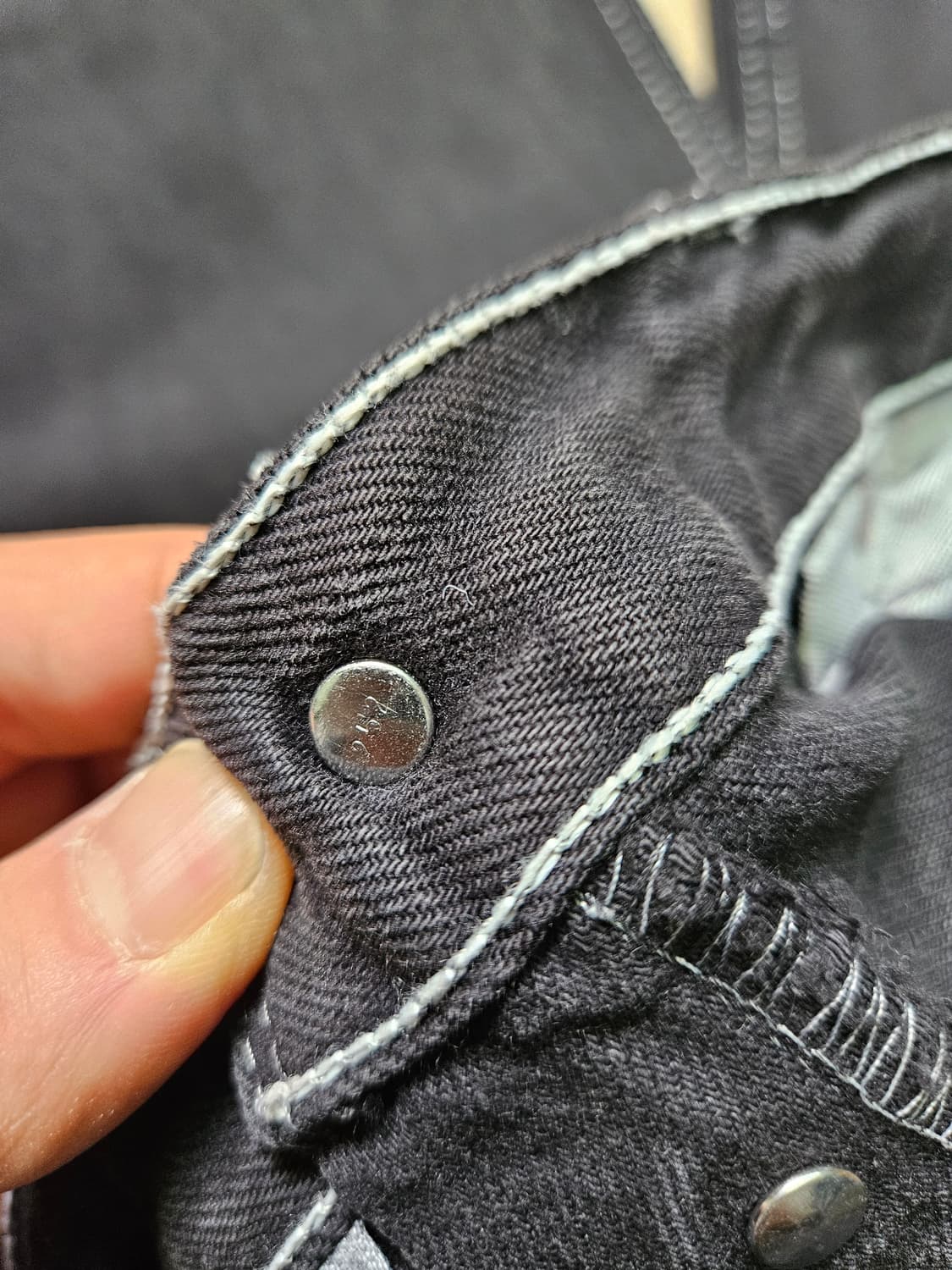 유럽 리바이스 501 블랙진 32x34 상품이미지9