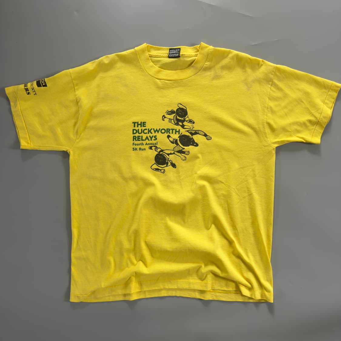 90s the duckworth relays 빈티지 런닝 티셔츠 상품이미지2