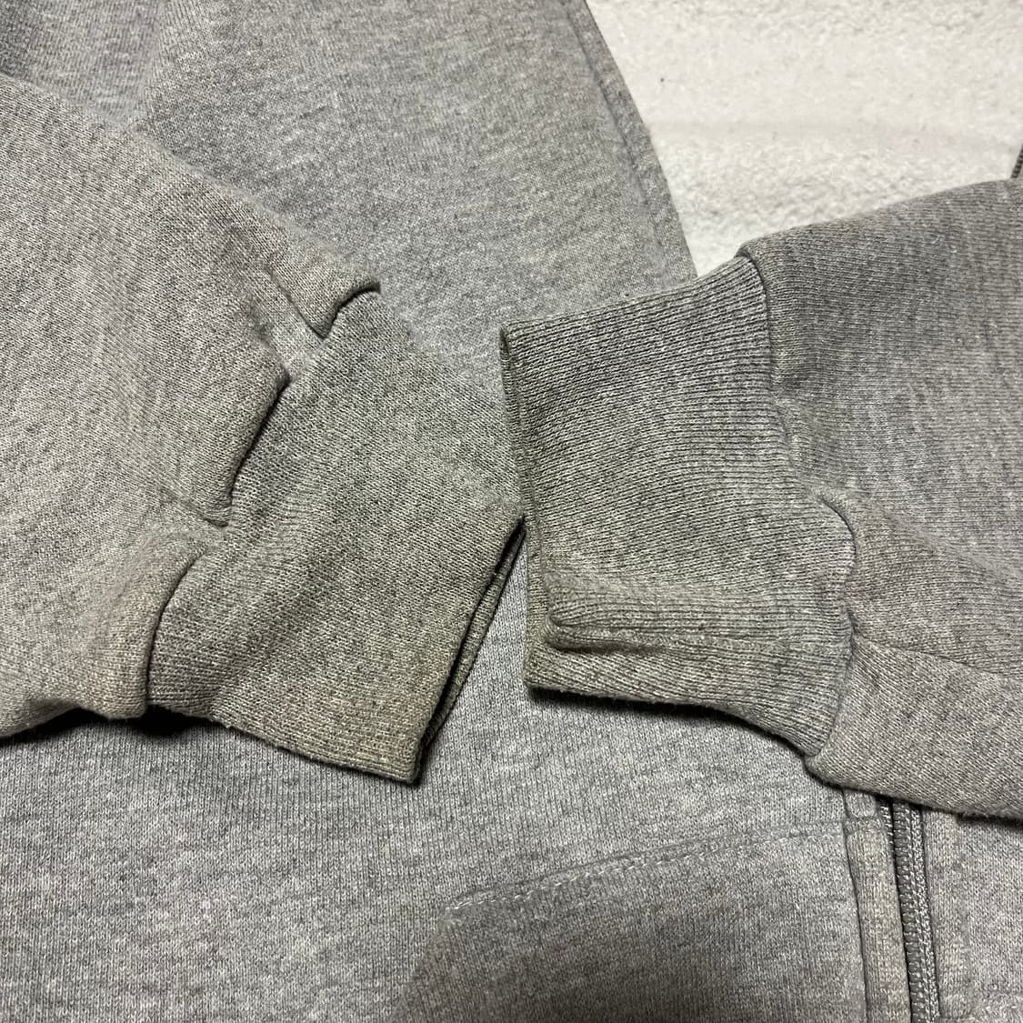 [L] 90s 빈티지 러셀 후드집업 그레이 상품이미지6